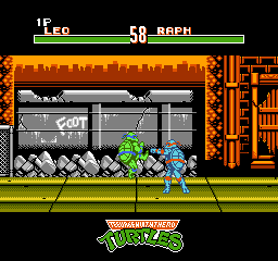 Teenage Mutant Hero Turtles screenshot 3 for NES